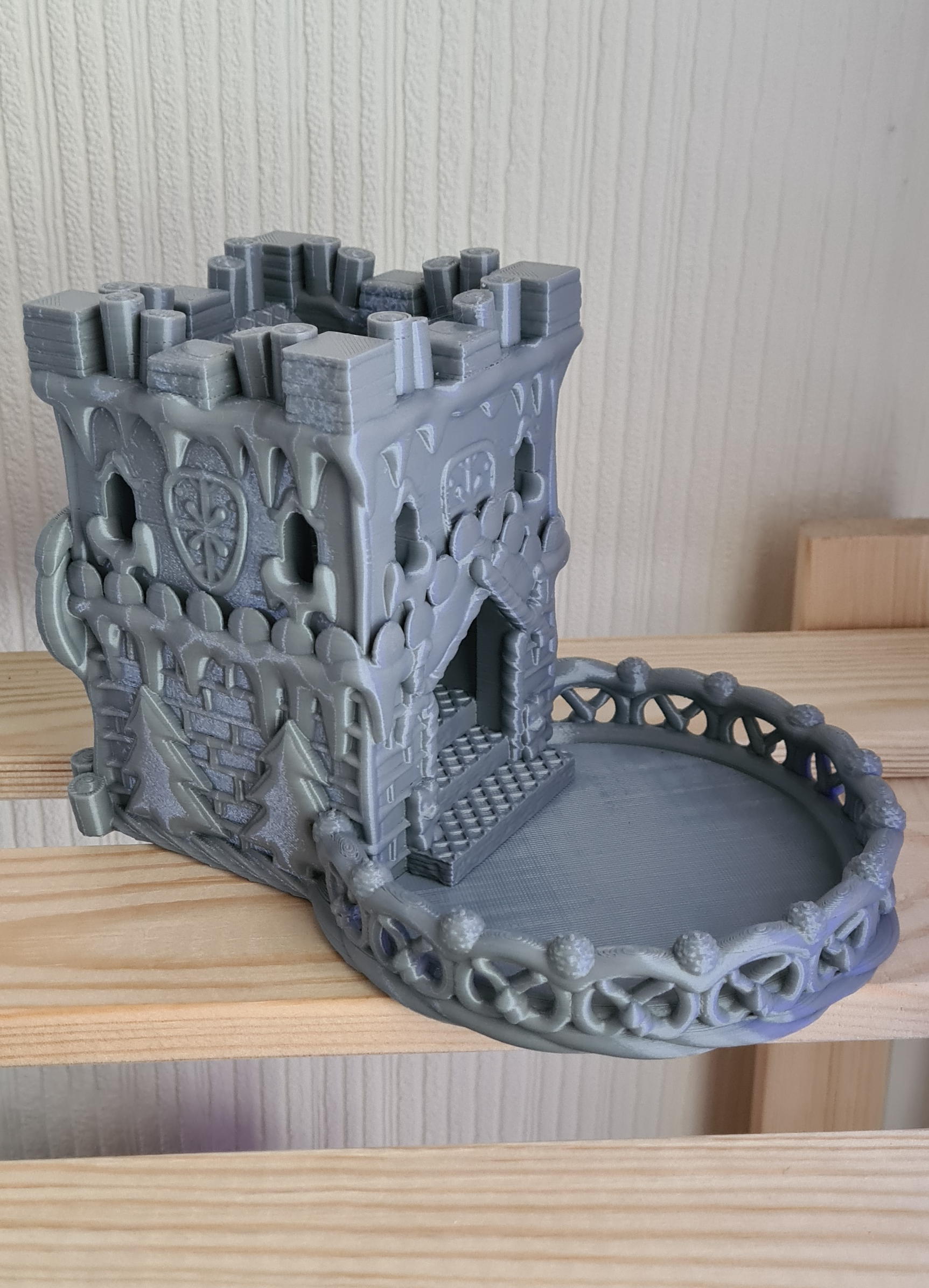 3D Printable C08 Egypt :: Possibly Cool Dice Tower by Black